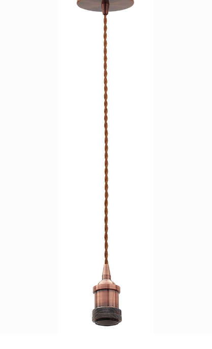 Bronze Antique Cord Pendant