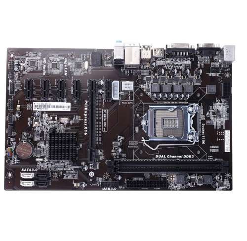 Colorful C. H81A-BTC V20 GPU Mining Motherboard - BITCOIN / ETHEREUM / ZCASH