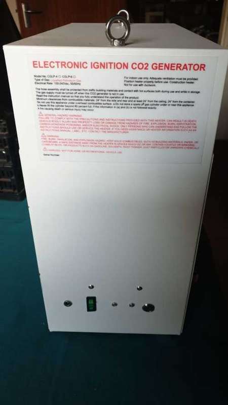 Electronic Ignition CO2 Generator (LPG) - Low Altitude Tuned for Greenhouse and Indoor Cultivation