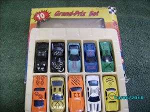 10 toy car - Grand - Prix set (ages 5 and up)
