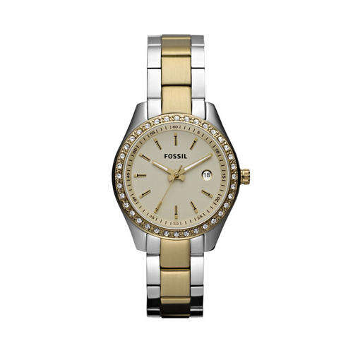 Fossil Stella Mini Stainless Steel Watch ES3106 Two-Tone