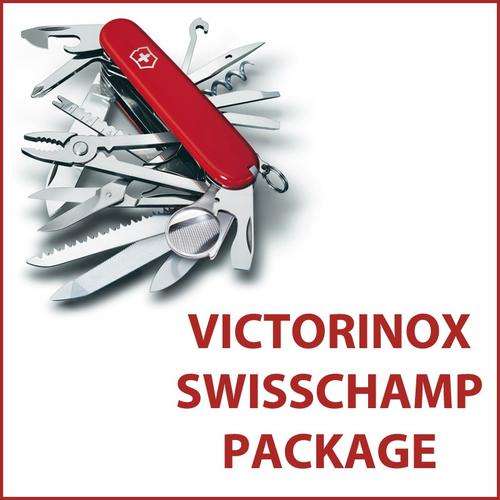 Victorinox SwissChamp plus Classic Knife in Duo Package