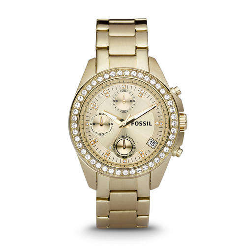 FOSSIL Decker Chronograph Stainless Steel Watch a Gold-Tone ES2683
