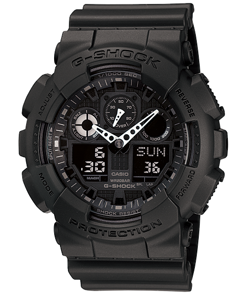 Casio Men's G-Shock Ana-Digi Watch GA-100-1A1