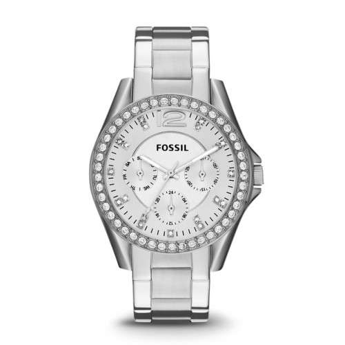 Fossil ES3202 Riley Multifunction Stainless Steel Watch