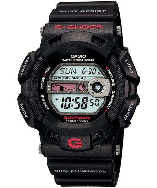 Casio Men's G-Shock 200m Gulfman - G-9100-1DR