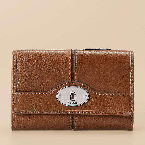 Ladies Fossil  wallet 'MADDOX MULTI CHESTNUT'
