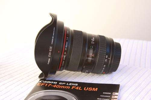 Canon 17-40mm L lens