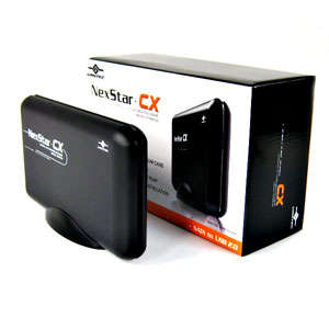 NexStar CX  EXTERNAL 3.5" HARD DRIVE ENCLOSURE eSTA & USB 2.0