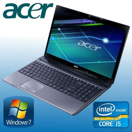 ACER ASPIRE 5750G **Core i5 2.5GHz, 5GB, 750GB, DVD RW*OFFICE 2007 PRO LICENCED*
