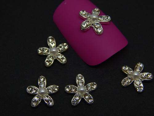 3D Nail Art Charms - Flowers