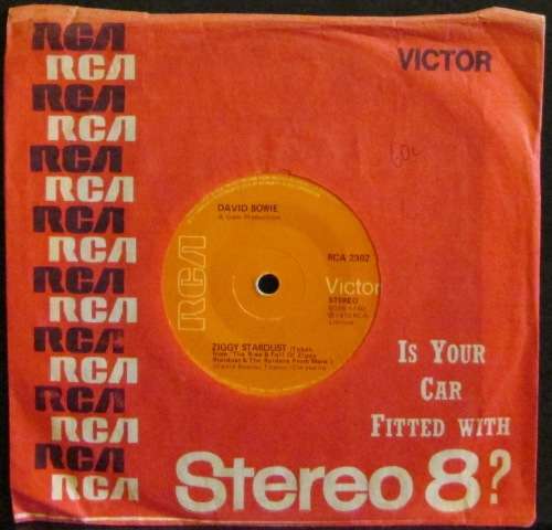 DAVID BOWIE - THE JEAN GENIE / ZIGGY STARDUST (7 INCH SINGLE/VINYL)