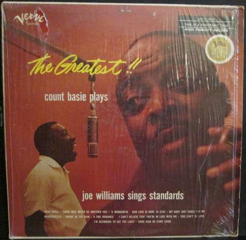 COUNT BASIE / JOE WILLIAMS - THE GREATEST!! COUNT BASIE PLAYS¿JOE WILLIAMS SINGS STANDARDS(LP/VINYL)