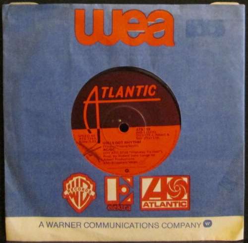 AC/DC - GIRLS GOT RHYTHM / SHOT DOWN IN FLAMES  (7 INCH SINGLE/VINYL)