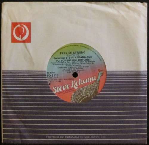 STEVE KEKANA - FEEL SO STRONG / EMAGARAJI (7 INCH SINGLE/VINYL)