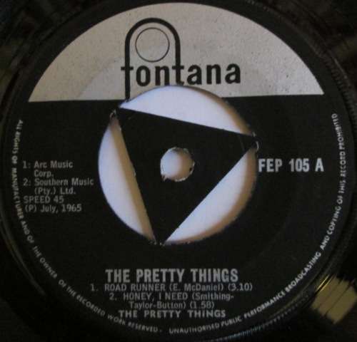 THE PRETTY THINGS - ROAD RUNNER / HONEY I NEED / BIG CITY / MAMA, KEEP YOUR BIG MOUTH SHUT (EP)