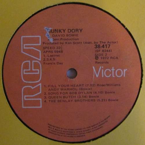DAVID BOWIE - HUNKY DORY (LP/VINYL)