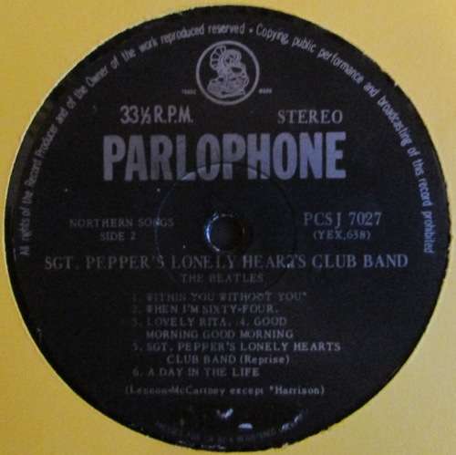 THE BEATLES - SGT. PEPPERS LONELY HEARTS CLUB BAND (LP/VINYL)