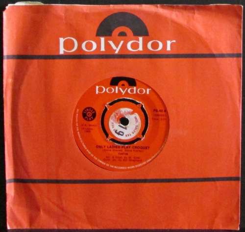 TINTIN - ONLY LADIES PLAY CROQUET / HE WANTS TO BE A STAR (7 INCH SINGLE/VINYL)