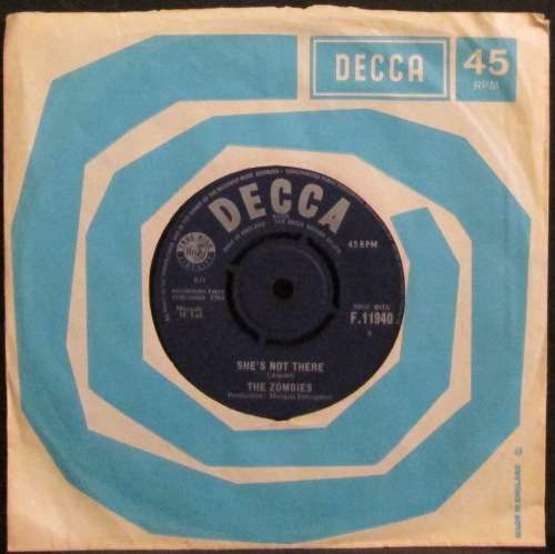 THE ZOMBIES - SHE¿S NOT THERE / YOU MAKE ME FEEL GOOD (7 SINGLE/VINYL)