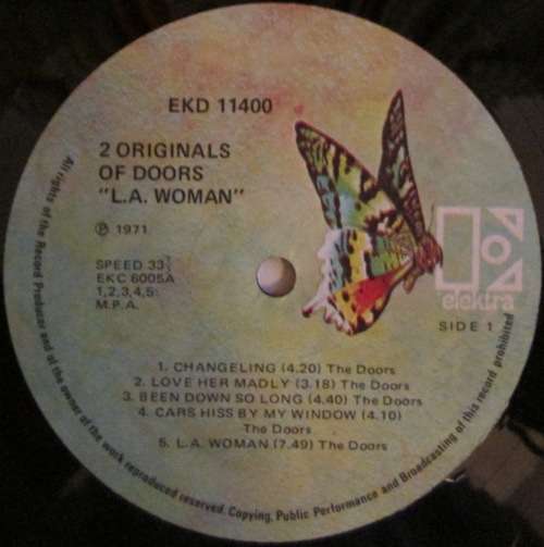THE DOORS - DOUBLE DYNAMITE (13 / L.A. WOMAN) (LP/VINYL)