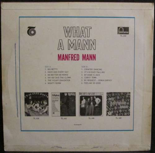 MANFRED MANN - WHAT A MANN (LP/VINYL)
