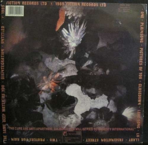 THE CURE - DISINTEGRATION (LP/VINYL)