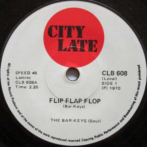 THE BAR-KEYS - FLIP FLAP FLOP / THE KIDS (7 SINGLE/VINYL)
