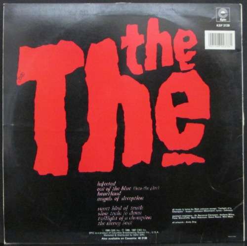 THE THE - INFECTED (LP/VINYL)