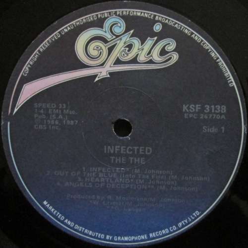 THE THE - INFECTED (LP/VINYL)