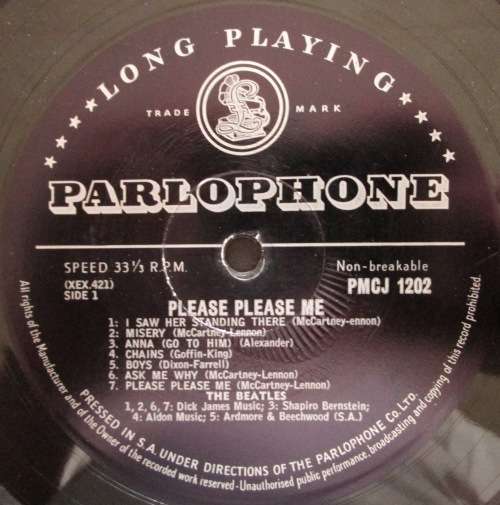 THE BEATLES - PLEASE PLEASE ME (LP/VINYL)