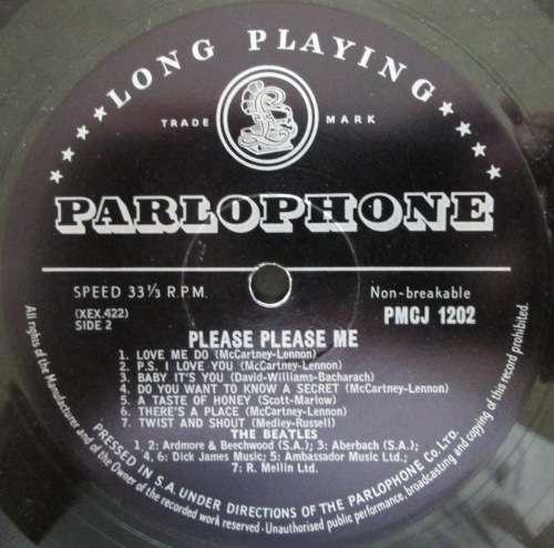 THE BEATLES - PLEASE PLEASE ME (LP/VINYL)