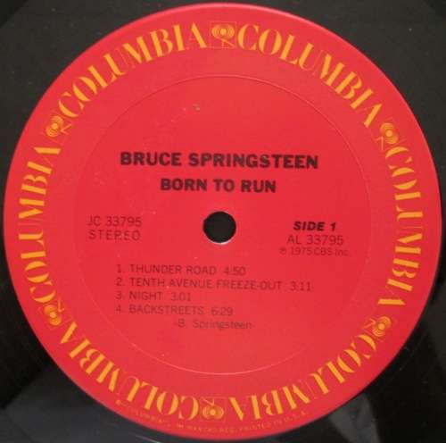 BRUCE SPRINGSTEEN - BORN TO RUN (LP/VINYL)