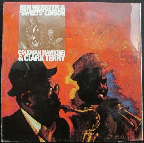 BEN WEBSTER & SWEETS EDISON / COLEMAN HAWKINS & CLARK TERRY - GIANTS OF THE TENOR SAXOPHONE (2xLP)