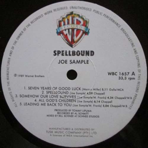 JOE SAMPLE - SPELLBOUND (LP/VINYL)