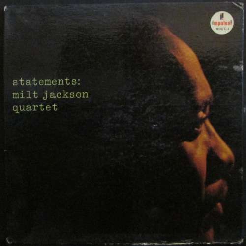 MILT JACKSON QUARTET - STATEMENTS (LP/VINYL)