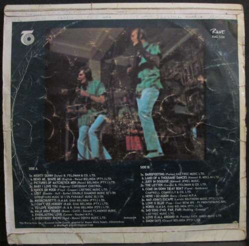 THE RISING SONS - THE RISING SONSLIVE! (LP/VINYL)