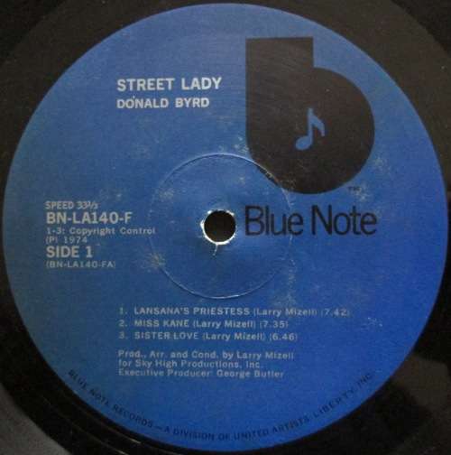 DONALD BYRD - STREET LADY (LP/VINYL)