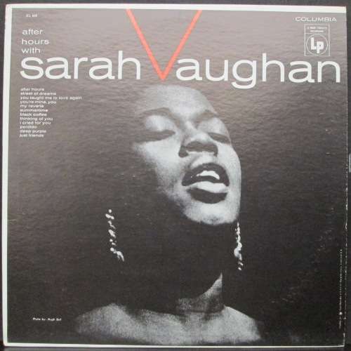 SARAH VAUGHAN  - AFTER HOURS WITH SARAH VAUGHAN (LP/VINYL)