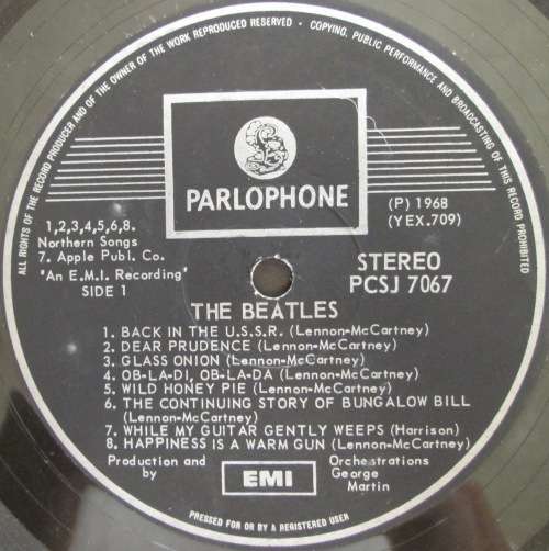 THE BEATLES - THE BEATLES (WHITE ALBUM) (2xLP/VINYL)