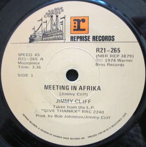 JIMMY CLIFF - MEETING IN AFRIKA / SHE IS A WOMAN  (7 SINGLE/VINYL)