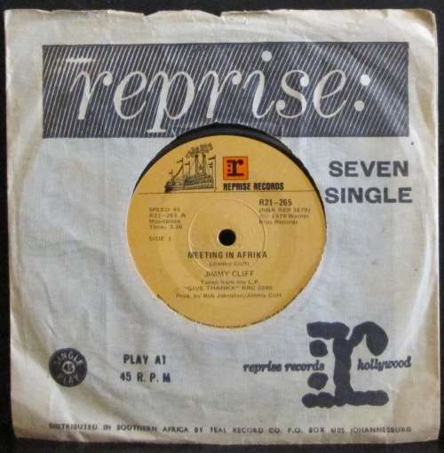 JIMMY CLIFF - MEETING IN AFRIKA / SHE IS A WOMAN  (7 SINGLE/VINYL)