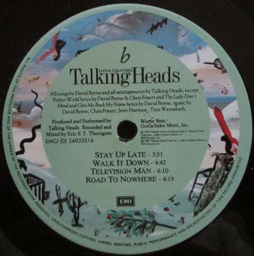 TALKING HEADS - LITTLE CREATURES (LP/VINYL)