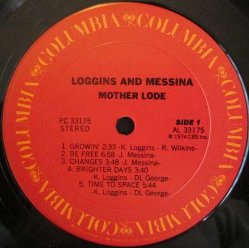 LOGGINS and MESSINA - MOTHER LODE (LP/VINYL)