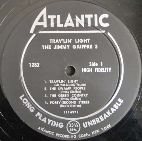 THE JIMMY GIUFFRE 3- TRAVLIN LIGHT (LP/VINYL)