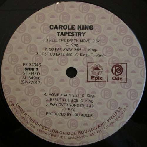 CARLOLE KING - TAPESTRY (LP/VINYL)