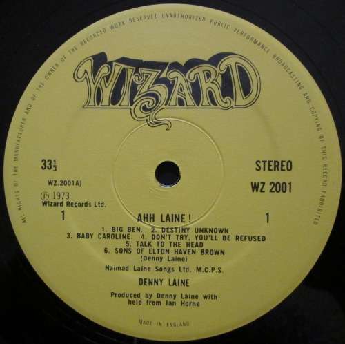 DENNY LAINE - AHHLAINE! (LP/VINYL)