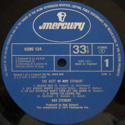 ROD STEWART - THE BEST OF ROD STEWART (2xLP/VINYL)