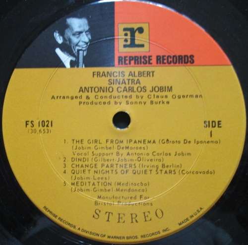FRANCIS ALBERT SINATRA and ANTONIO CARLOS JOBIM-FRANCIS ALBERT SINATRA and ANTONIO CARLOS JOBIM (LP)