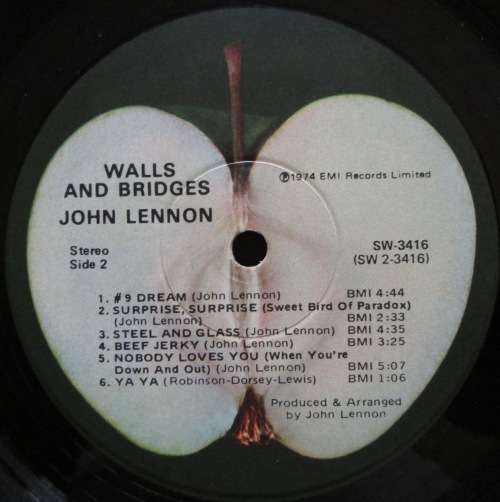 JOHN LENNON - WALLS AND BRIDGES (LP/VINYL)